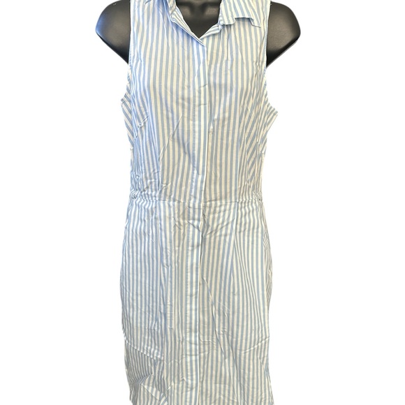 H&M Dresses & Skirts - H&M Striped Sleeveless Dress with Pockets NWOT